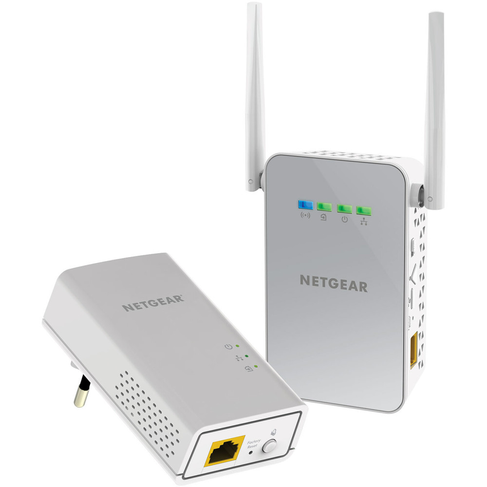 CPL Netgear PLW1000 - 1000Mbps Wi-Fi Extender - ZON CPL Netgear PLW1000 - 1000Mbps Wi-Fi Extender - ZON