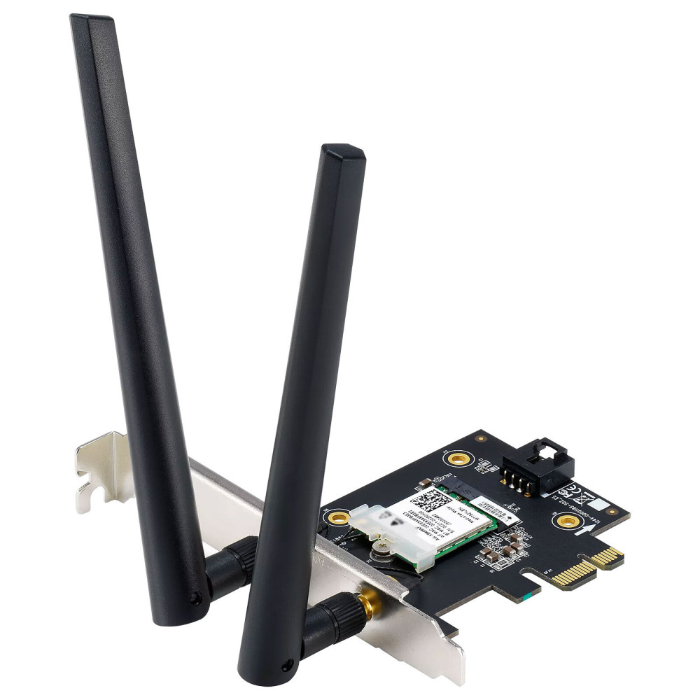 PCI-E ASUS PCE-AX1800 (WiFi 6 et Bluetooth) - 1FO PCI-E ASUS PCE-AX1800 (WiFi 6 et Bluetooth) - 1FO