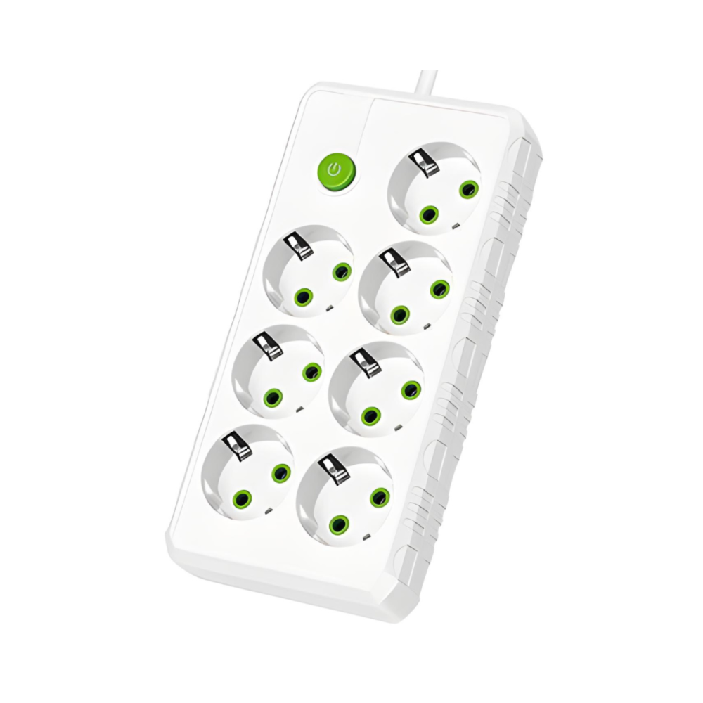 Multiprises INCOALUXE - 7 prises - 2M - LCDP Multiprises INCOALUXE - 7 prises - 2M - LCDP