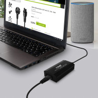 Chargeur universel LINQ pour PC Portable 150W (12-24v) + ALLUME CIGARE - LCDP