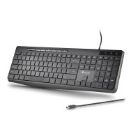 Clavier filaire NGS SpellBound USB-C (Noir) - SPELLBOUNDFRENCH - 1FO