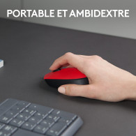 Logitech M171 Wireless Mouse rouge - 1FO