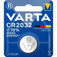 Pile plate Varta Lithium type CR2032 3V - 1FO