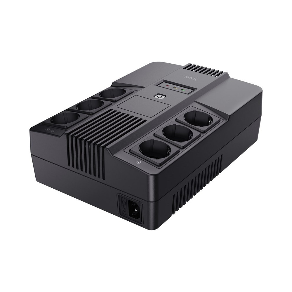Onduleur Trust Maxxon - 800VA (Prise FR) - 23326 - 1FO Onduleur Trust Maxxon - 800VA (Prise FR) - 23326 - 1FO