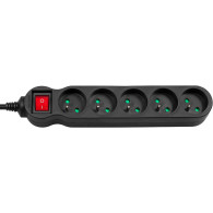 Multiprise 5 prises Maclean MCE183 + Interrupteur 1,40m - MCE183 - 1FO