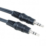 Câble audio Jack 3,5mm T'nB 2m M/M (Noir) - 1FO