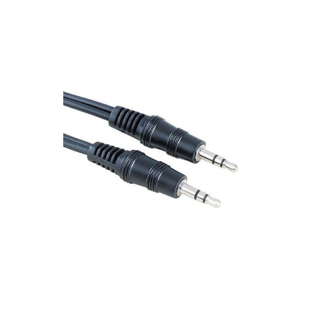 Câble audio Jack 3,5mm T'nB 2m M/M (Noir) - 1FO Câble audio Jack 3,5mm T'nB 2m M/M (Noir) - 1FO