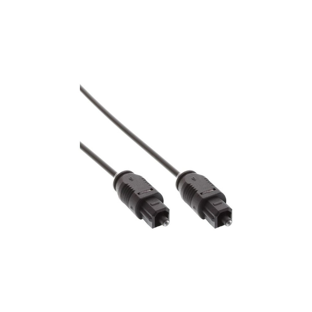 Cable audio optique T'nB Toslink M/M 3m (Noir) - 1fo Cable audio optique T'nB Toslink M/M 3m (Noir) - 1fo