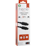 Cable audio optique T'nB Toslink M/M 3m (Noir) - 1fo
