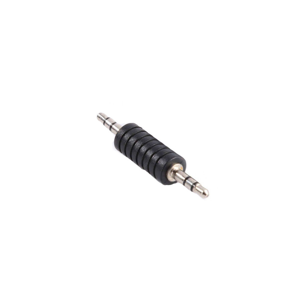 Raccord audio Jack 3.5mm MALE / MALE - EXP Raccord audio Jack 3.5mm MALE / MALE - EXP