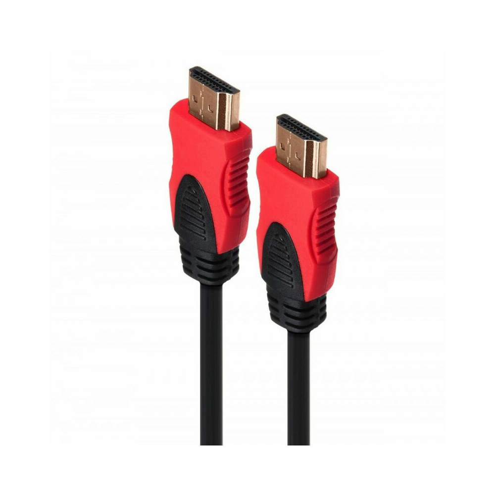 1.8m - HDMI 4K 2.0 Maclean MCTV-706 M/M (Noir/Rouge) - 1FO 1.8m - HDMI 4K 2.0 Maclean MCTV-706 M/M (Noir/Rouge) - 1FO