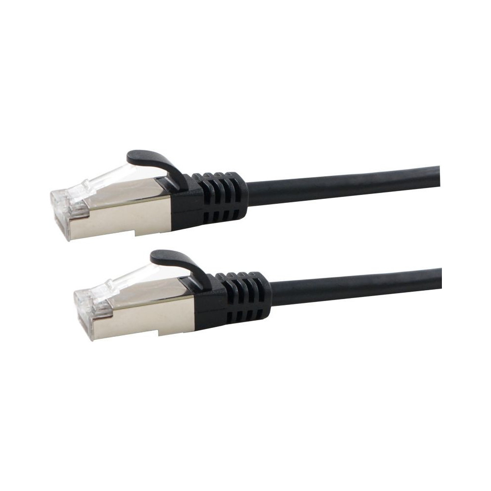 30m - Câble réseau RJ45 Catégorie 6 FTP (F/UTP) Droit (Noir) - 1FO 30m - Câble réseau RJ45 Catégorie 6 FTP (F/UTP) Droit (Noir) - 1FO