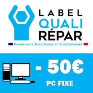 QUALIREPAR - ORDINATEUR FIXE (-50€ pour 150€)