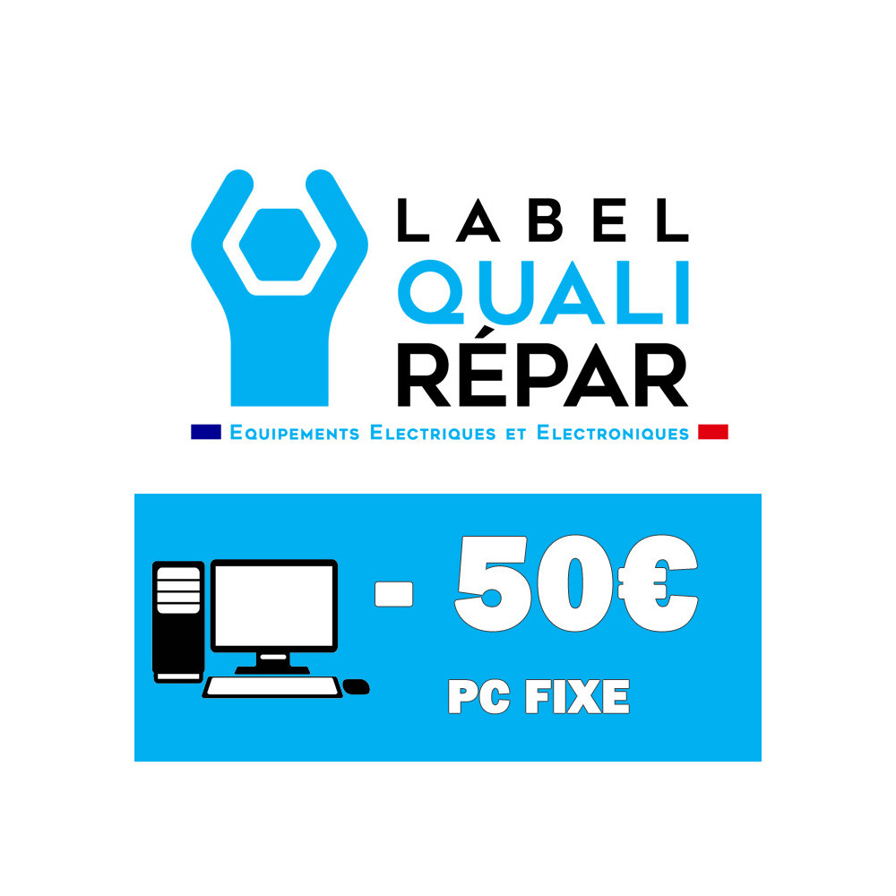 QUALIREPAR - ORDINATEUR FIXE (-50€ pour 150€) QUALIREPAR - ORDINATEUR FIXE (-50€ pour 150€)
