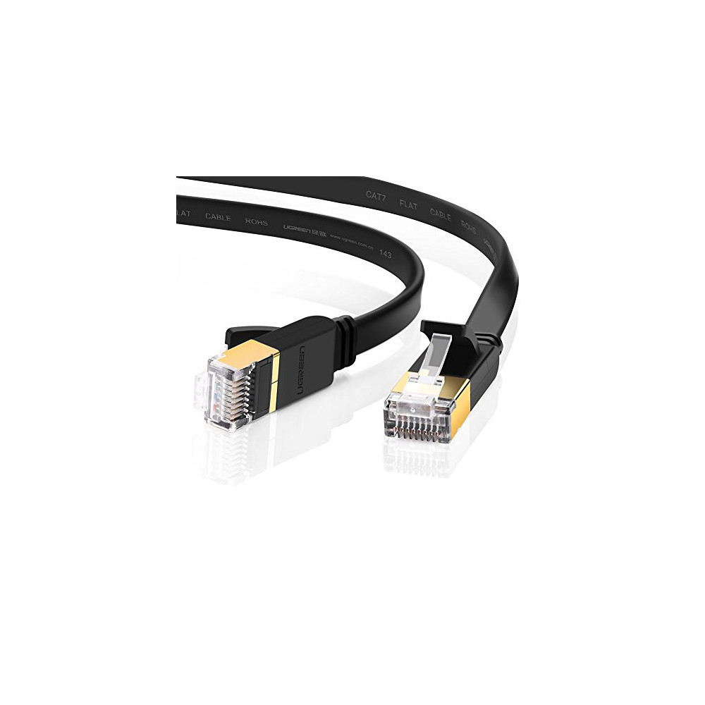 3m - Câble réseau Ugreen RJ45 Catégorie 7 Droit (Noir) - LCDP 3m - Câble réseau Ugreen RJ45 Catégorie 7 Droit (Noir) - LCDP