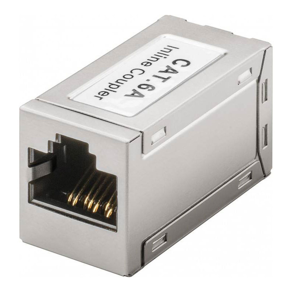 Coupleur RJ45 Cat6 en ligne - F/F - 1FO Coupleur RJ45 Cat6 en ligne - F/F - 1FO