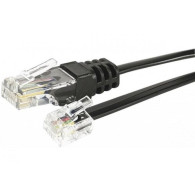 2M - Câble adaptateur RJ11/RJ45 MALE/MALE - 1FO