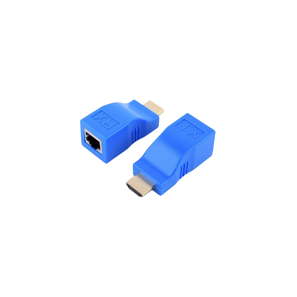 KIT Adaptateur reseau CAT-5e / 6 vers HDMI - LCDP