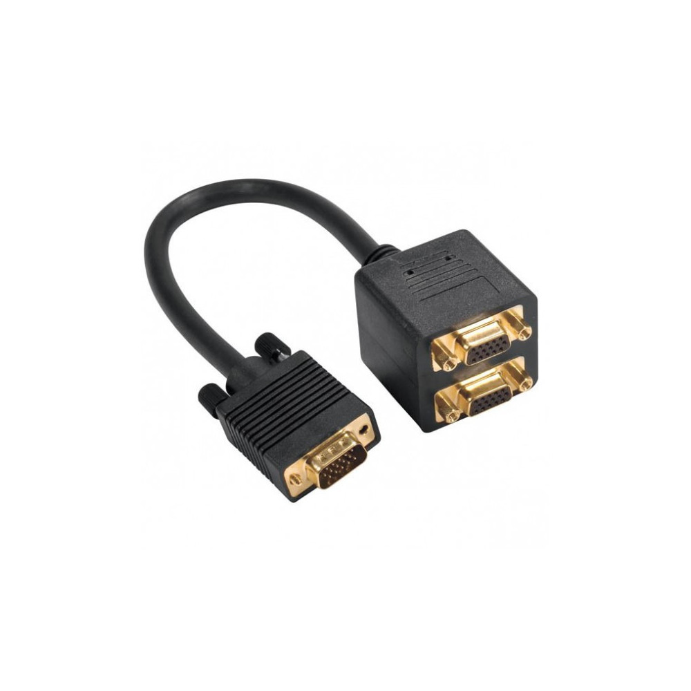 Convertisseur Cablexpert VGA MALE vers 2xVGA FEMELLE Convertisseur Cablexpert VGA MALE vers 2xVGA FEMELLE