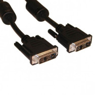 3m - Câble DVI NEDIS PC/Moniteur MALE/MALE - 1FO