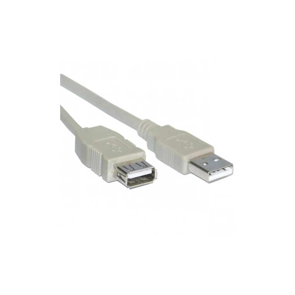 3m - Rallonge Goobay USB v2 MALE/FEMELLE - 1FO 3m - Rallonge Goobay USB v2 MALE/FEMELLE - 1FO