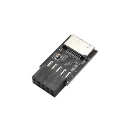 Adaptateur interne USB 2.0 femelle / USB type C femelle - EXP