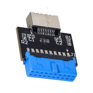 Adaptateur interne USB 3.0 femelle / USB type C femelle - EXP