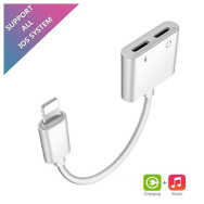 Adaptateur Lightning vers 2xLightning Femelle - EXP