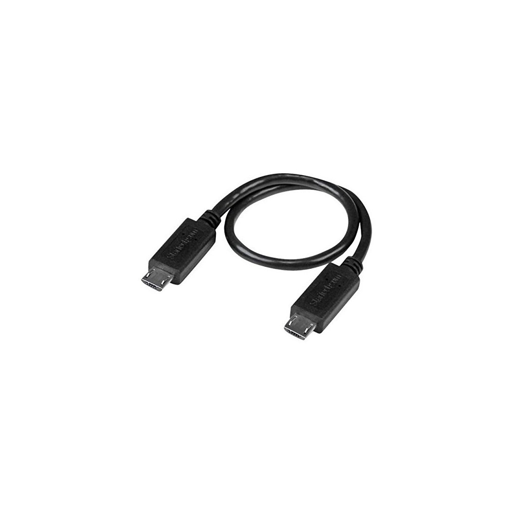 0.25m - Câble Micro USB Male vers Micro USB Male - 1FO 0.25m - Câble Micro USB Male vers Micro USB Male - 1FO