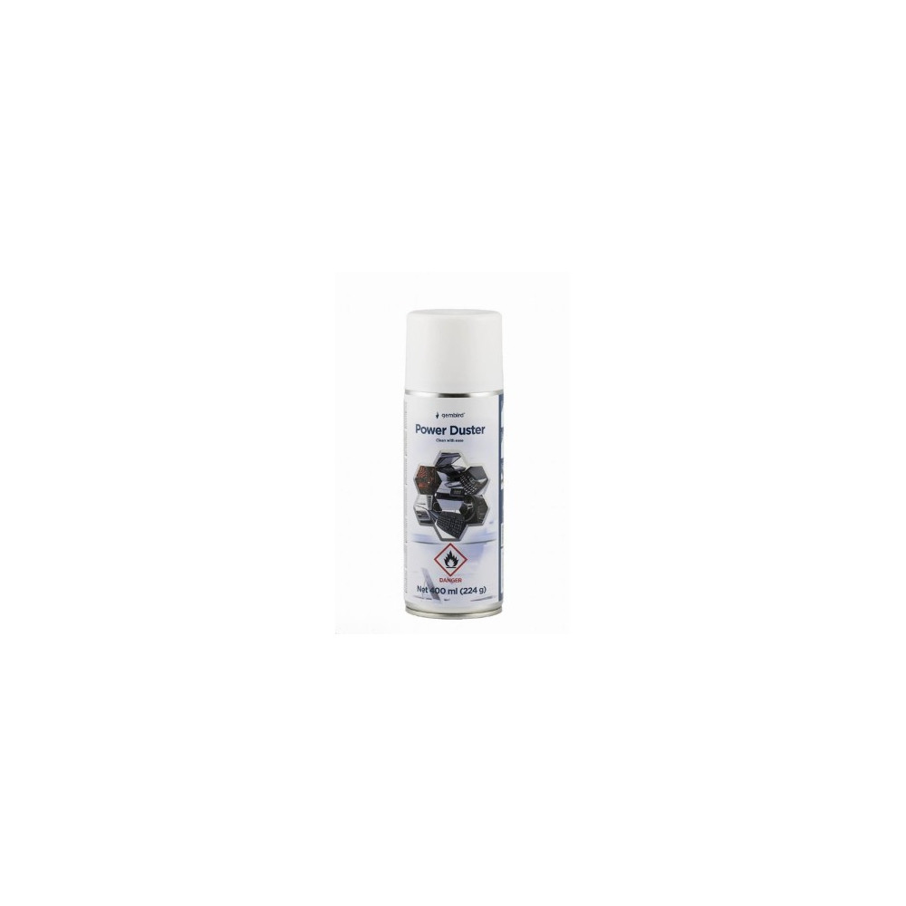 Bombe à air sec - 400ml Power Duster Gembird 250G - 1FO Bombe à air sec - 400ml Power Duster Gembird 250G - 1FO