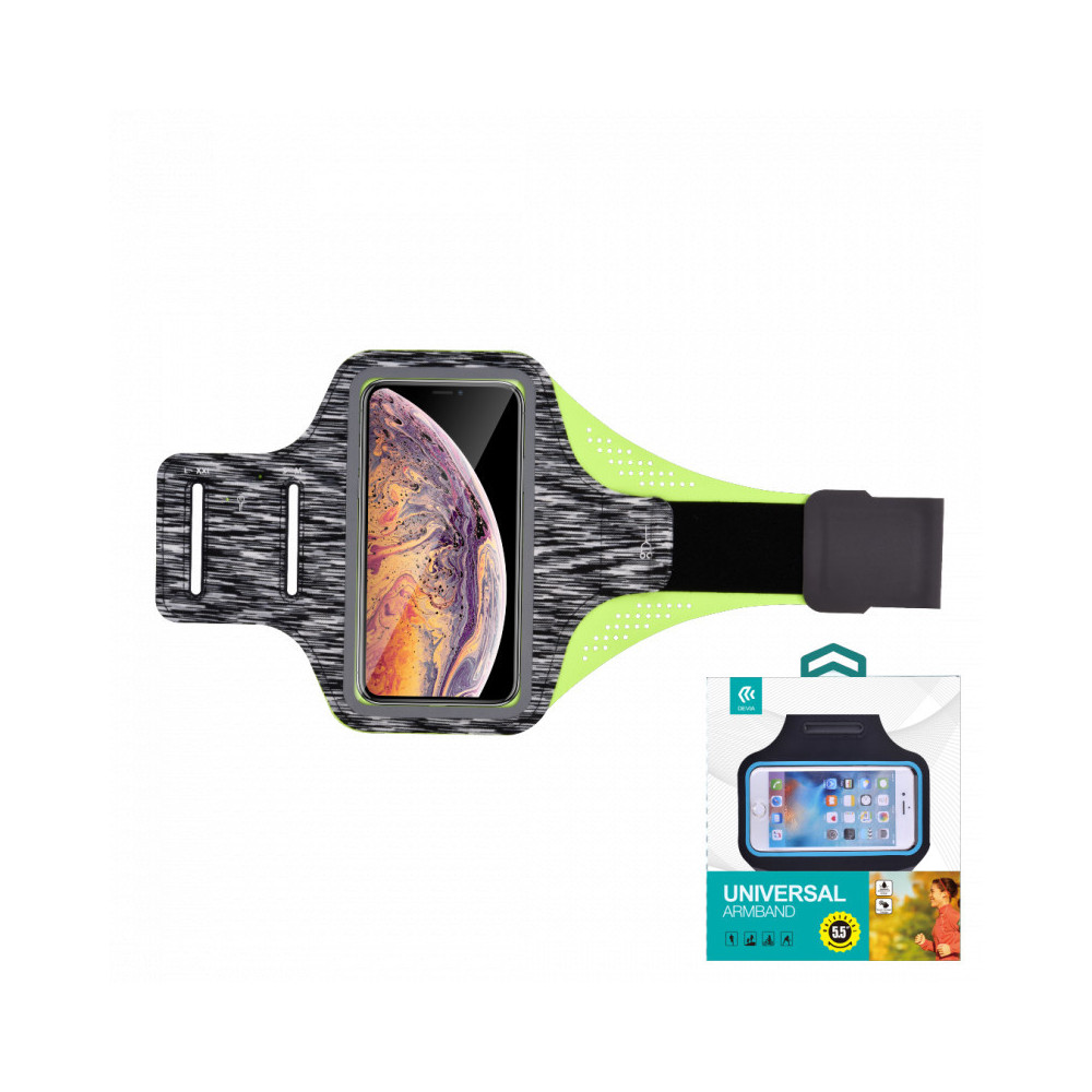 Brassard de Sport pour Smartphone DEVIA Easy Go Armband - 6" - 1FO Brassard de Sport pour Smartphone DEVIA Easy Go Armband - 6" - 1FO