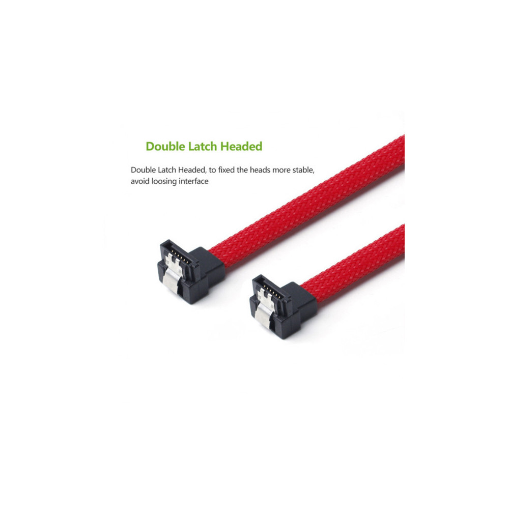 Nappe Rouge SATA 3 - 0.5m - EXP Nappe Rouge SATA 3 - 0.5m - EXP