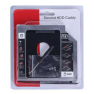 9.5 mm - Support Adaptateur 2.5" SSD vers Baie Lecteur Optique PC Portable - LCDP