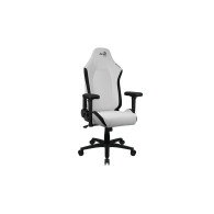 Siège Gaming Aerocool CROWN Leatherette (Blanc) - 1FO