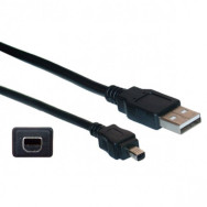 Câble Mini USB (4 Pins) vers USB Mâle - EXP
