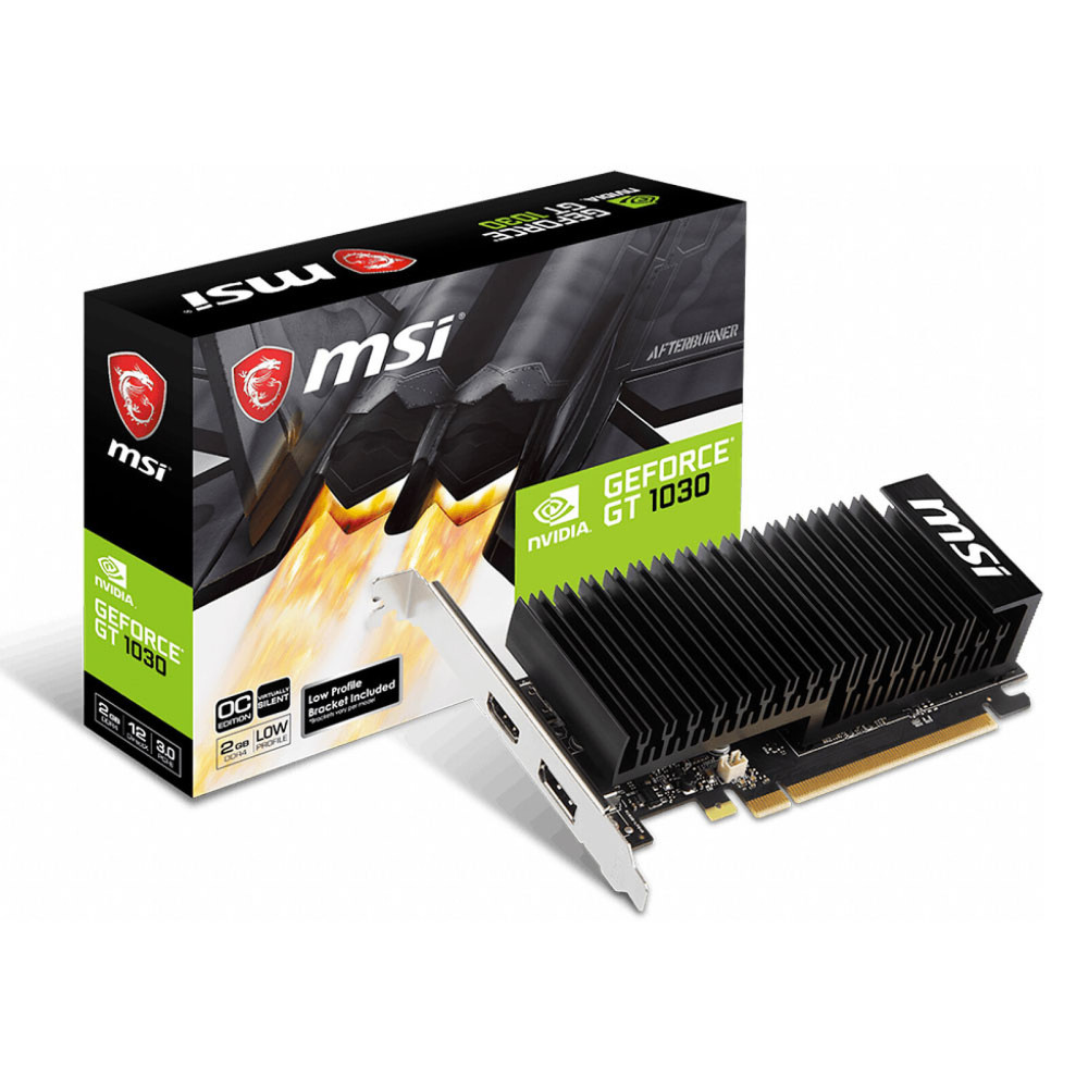MSI GeForce GT 1030 2GHD4 LP OC - ACA MSI GeForce GT 1030 2GHD4 LP OC - ACA