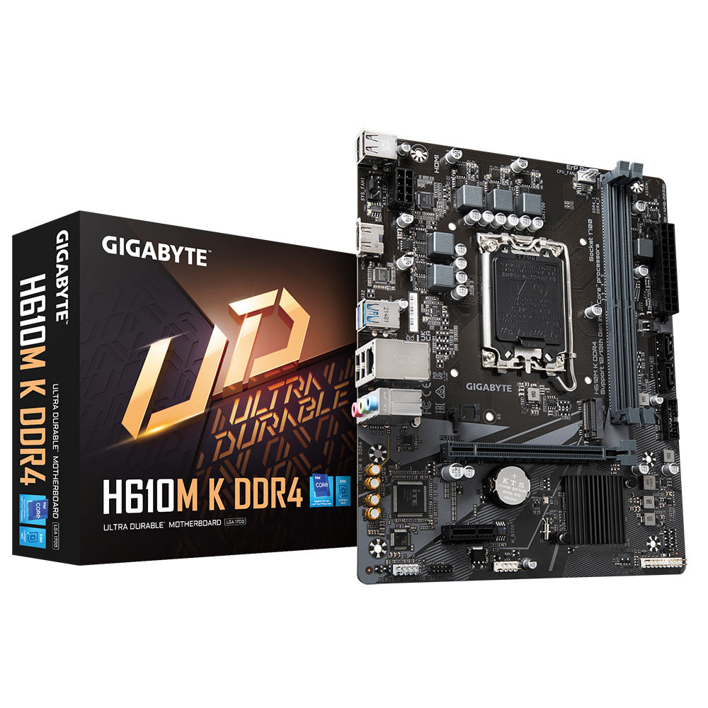 s1700 - Gigabyte H610M-K DDR4 - 1FO s1700 - Gigabyte H610M-K DDR4 - 1FO