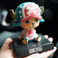 Support smartphone figurine - One piece chopper bleu  - EXP