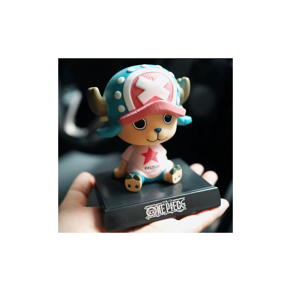 Support smartphone figurine - One piece chopper bleu - EXP Support smartphone figurine - One piece chopper bleu - EXP