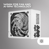 Mars Gaming MPZE750M (Modulaire) - 750W - 80+Silver - 1FO