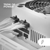Mars Gaming MPZE750M (Modulaire) - 750W - 80+Silver - 1FO