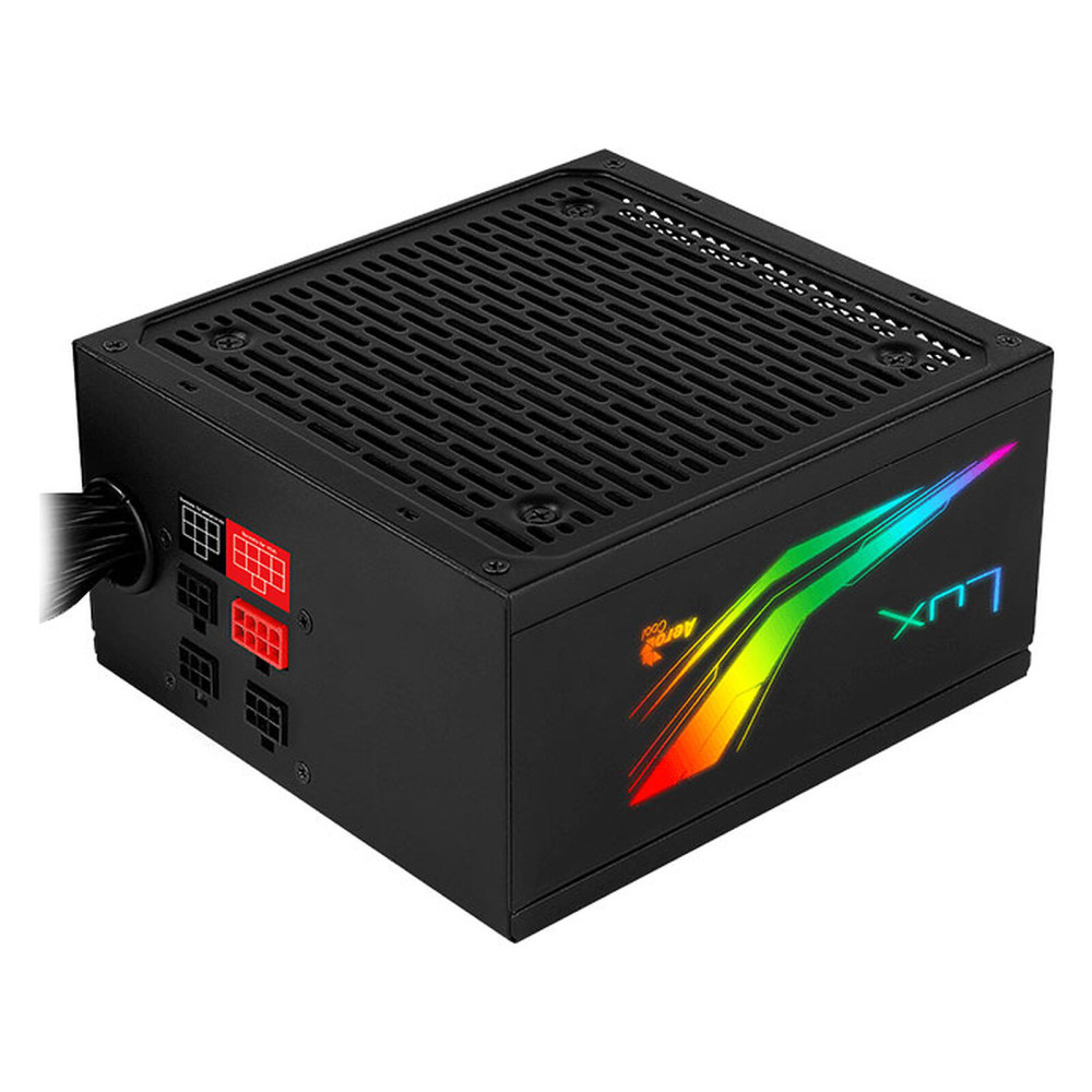 Aerocool LUX RGB 550M (Semi Modulaire) - 550W - 80+Bronze - 1FO Aerocool LUX RGB 550M (Semi Modulaire) - 550W - 80+Bronze - 1FO