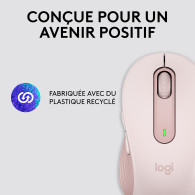 Logitech Signature M650 L Bluetooth (Rose) - 1FO