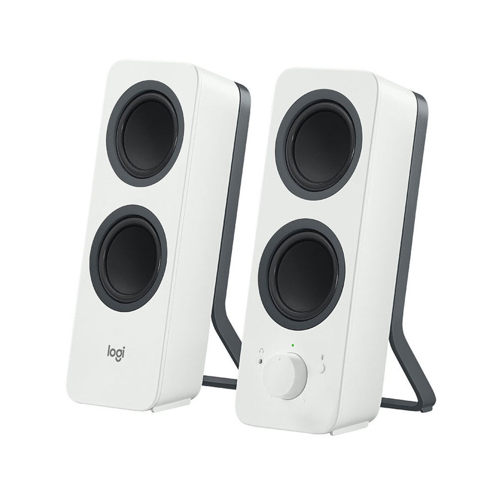 Logitech Multimedia Speakers Z207 (Blanc) - ZON Logitech Multimedia Speakers Z207 (Blanc) - ZON