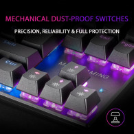 Mars Gaming MK80 Noir (Brown Switch) - 1FO
