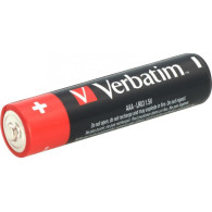 Lot de 4 piles Alcaline Verbatim Premium type AAA (LR03) 1,5V - 1FO