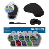 Tapis de souris avec repose poignet en gel Esperanza EA137 (Gris) - EA137Y - 1FO