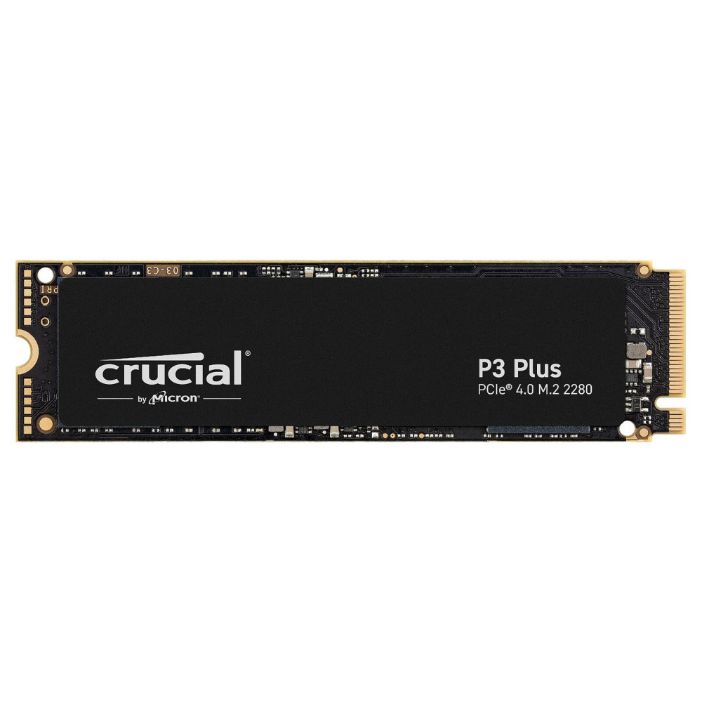 Disque SSD Crucial P3 Plus 1To - NVMe M.2 Type 2280 - CT1000P3PSSD8 - 1FO Disque SSD Crucial P3 Plus 1To - NVMe M.2 Type 2280 - CT1000P3PSSD8 - 1FO