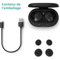 Philips Ecouteur TAT1209BK Noir (Bluetooth) - CAR