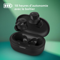 Philips Ecouteur TAT1209BK Noir (Bluetooth) - CAR